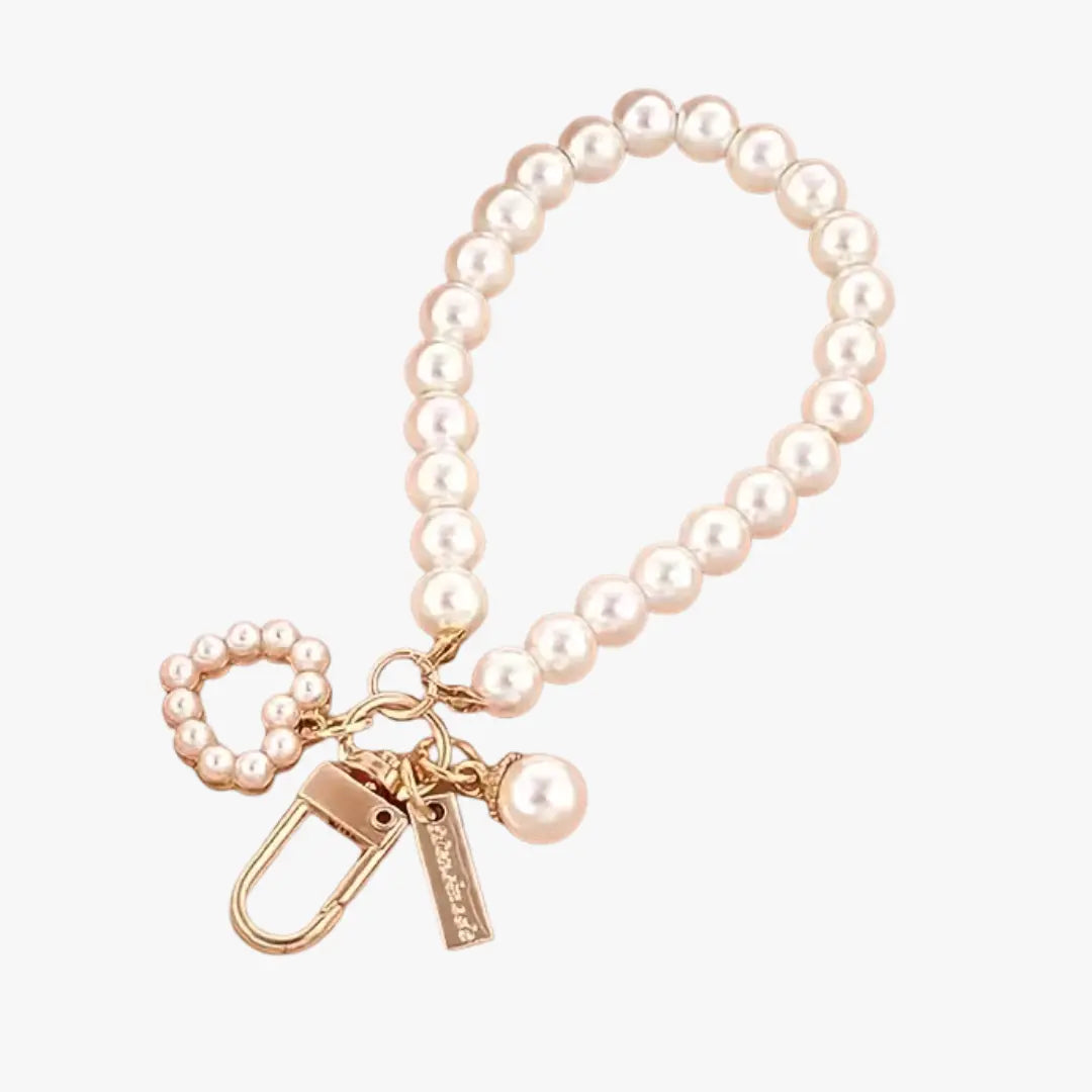 Pearl Heart Charm